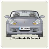 Porsche Boxster S 1997-2004 Coaster 2